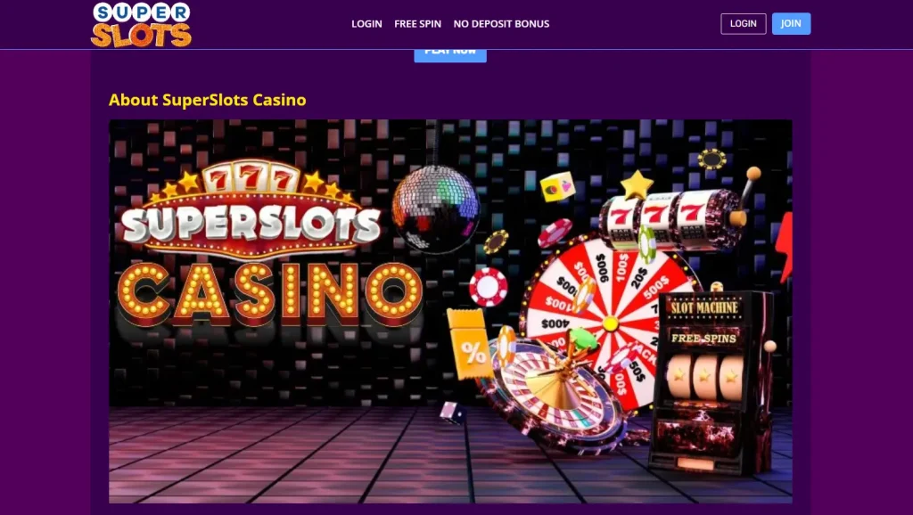 Superslots casino